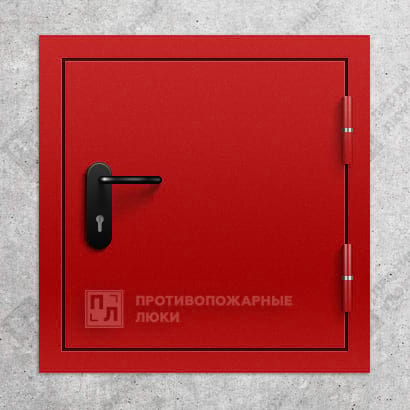 Противопожарный люк ЛПМ 2-го типа на кровлю 800×800